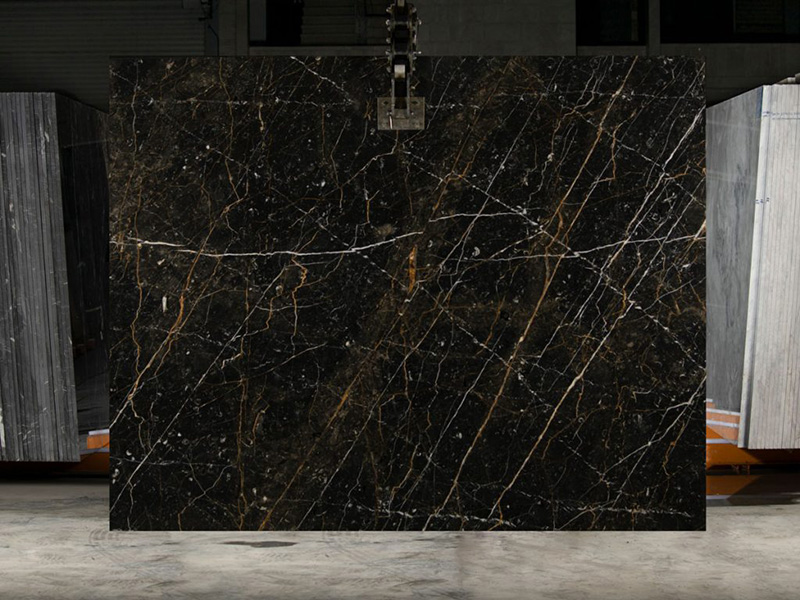 Golden Black Marble