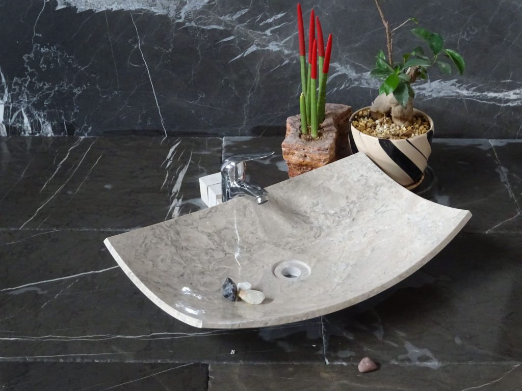 Creame Sink-Marble