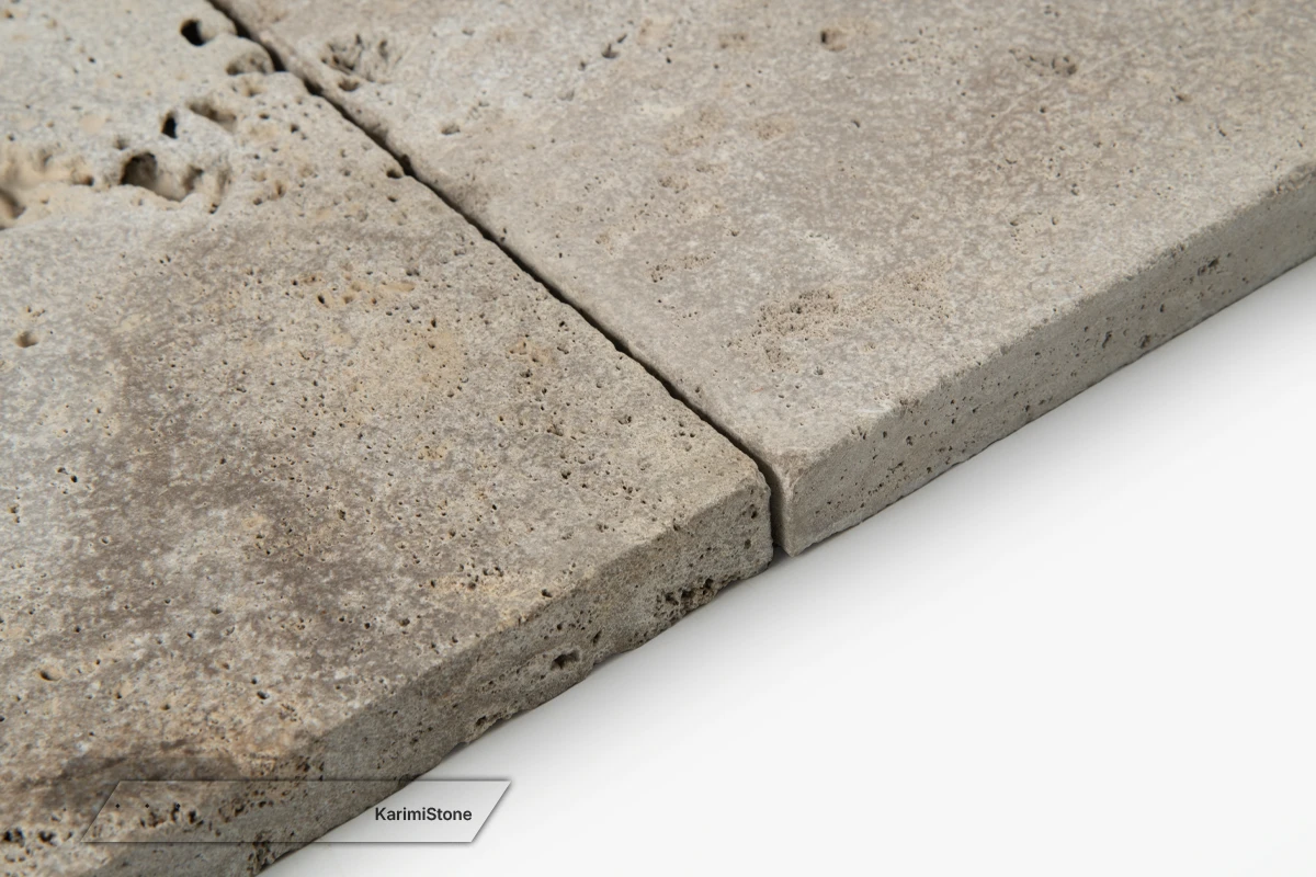 Beige Travertine Cruscut Sandblasted 1200.800 – 04