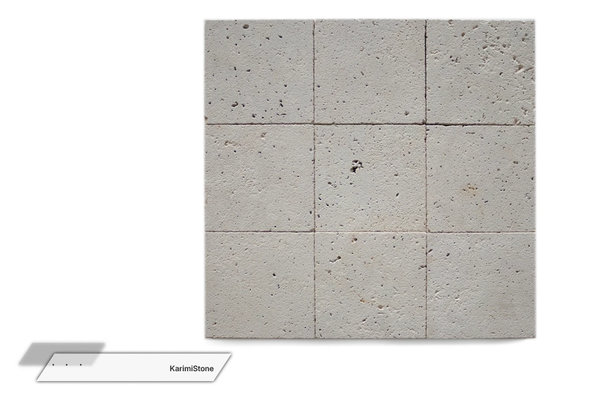Travertine Beige Cross-cut Sandblasted 1200.800 – 05