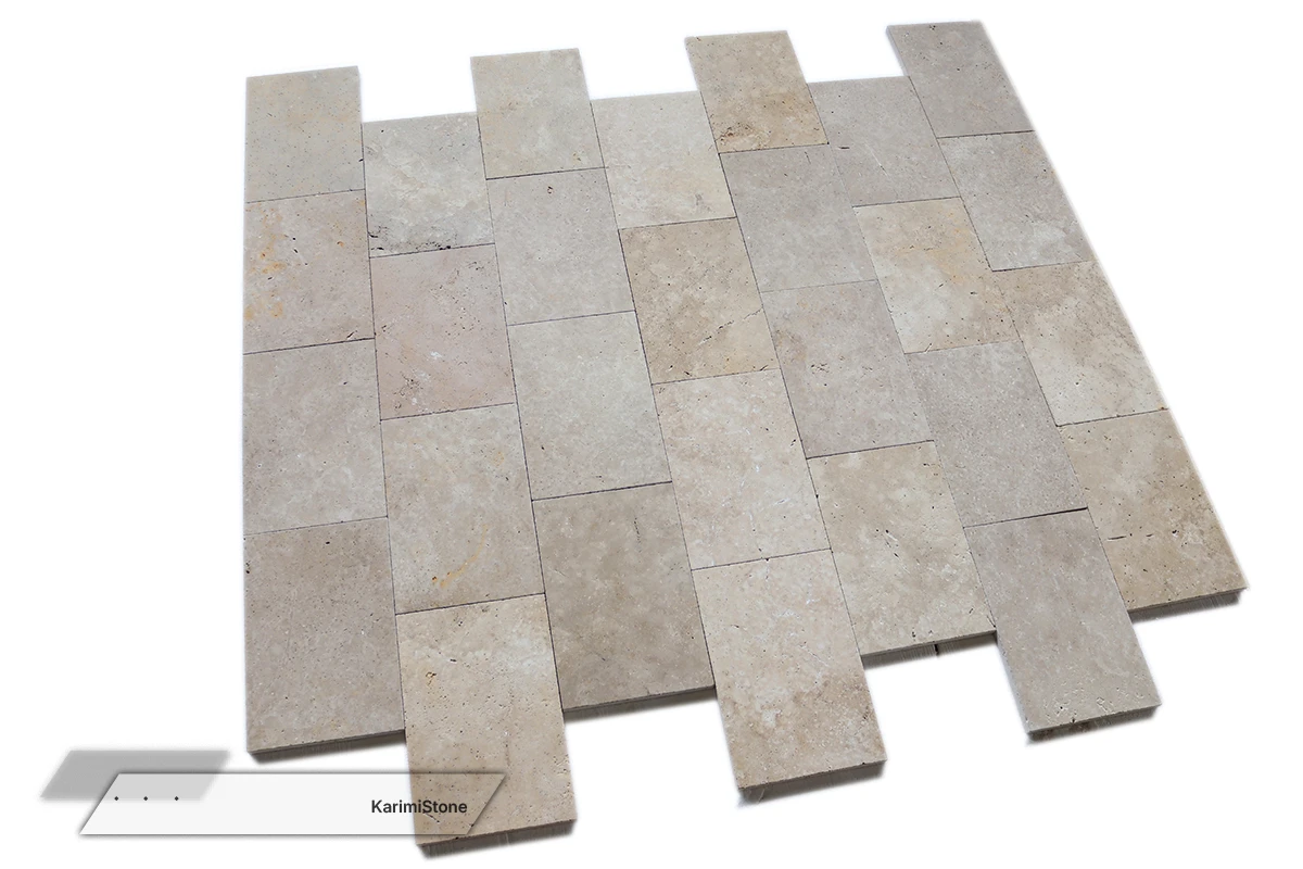 Beige Cross-cut Honed & Tumbled 1200.800 – 014