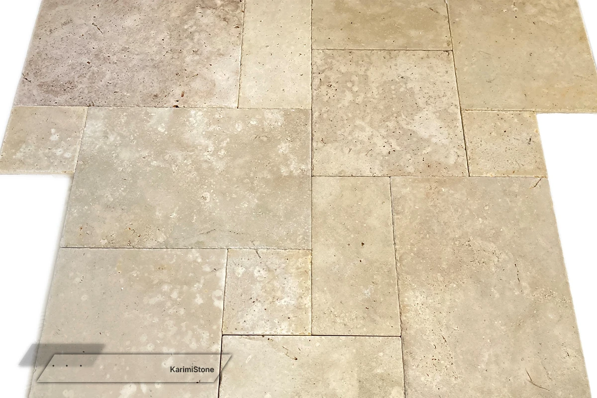 Beige Cross-cut Honed & Tumbled 1200.800 – 06