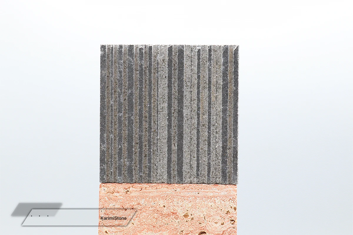 Granite Black Grooved 1200.800 – 06