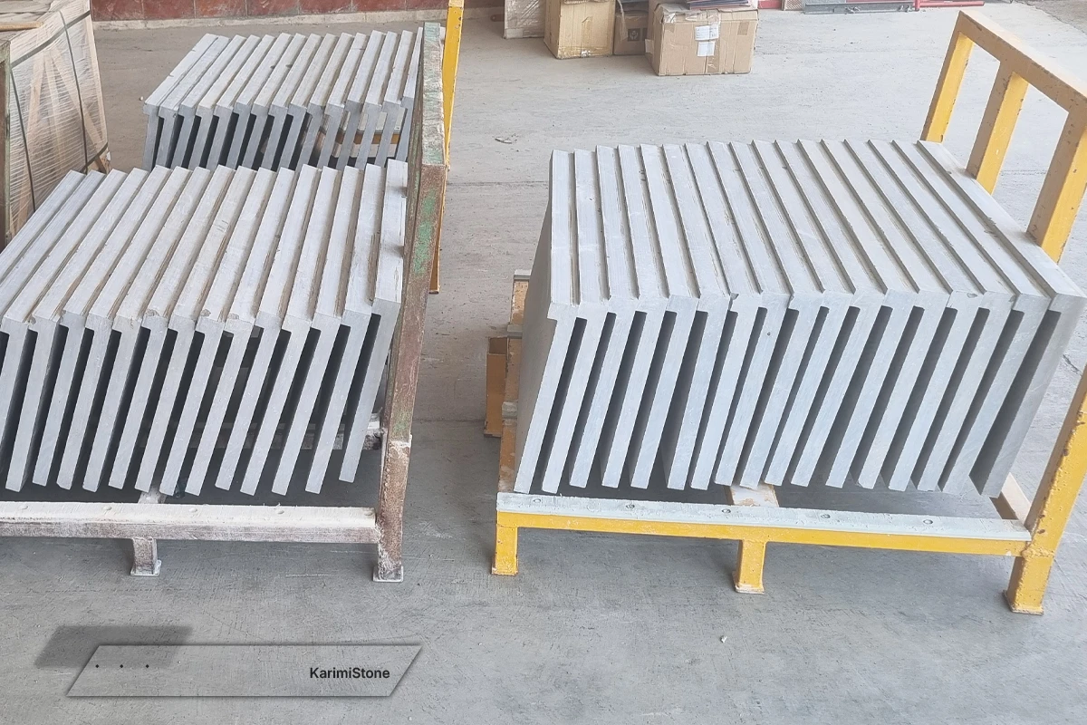 Grey marble Copingpool 1200.800 — 01