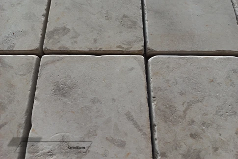 Известняк Гохаре, брашированная и галтовочная поверхность