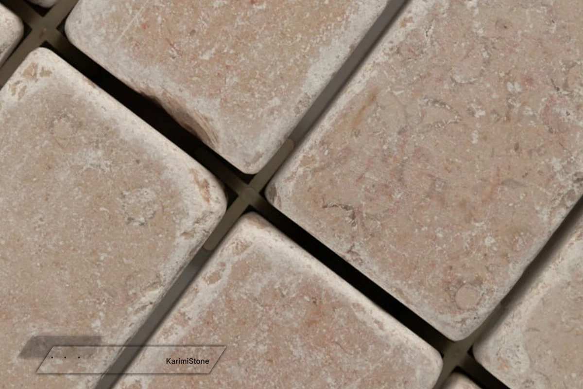 Marble Pink Honed & Tumbled 1200.800 – 04