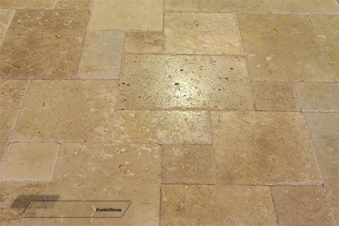 Beige Travertine Brushed & Tumbled