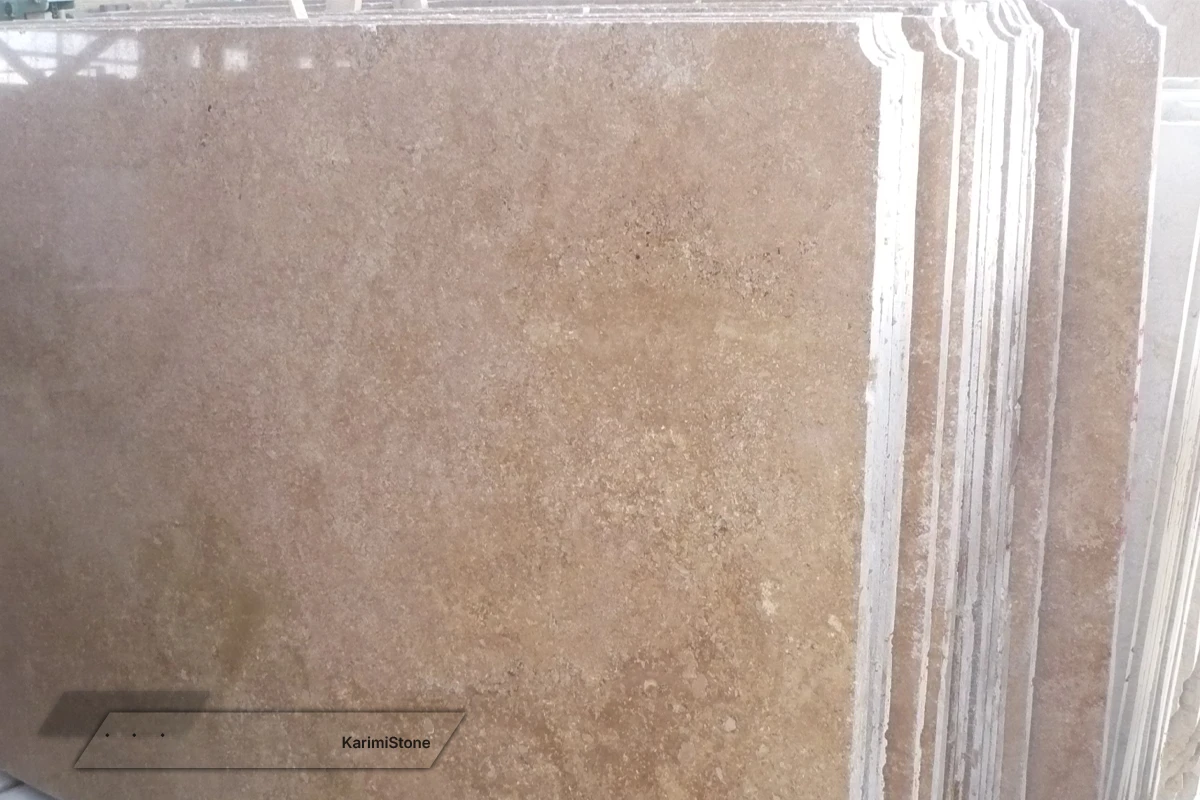 Travertine Brown Cross-cut Honed 1200.800 – 06