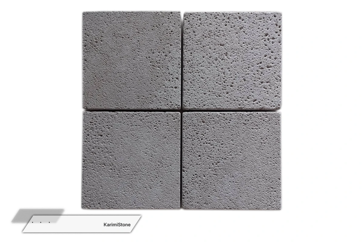 Travertine Silver Cross-cut Sandblasted 1200.800 – 05