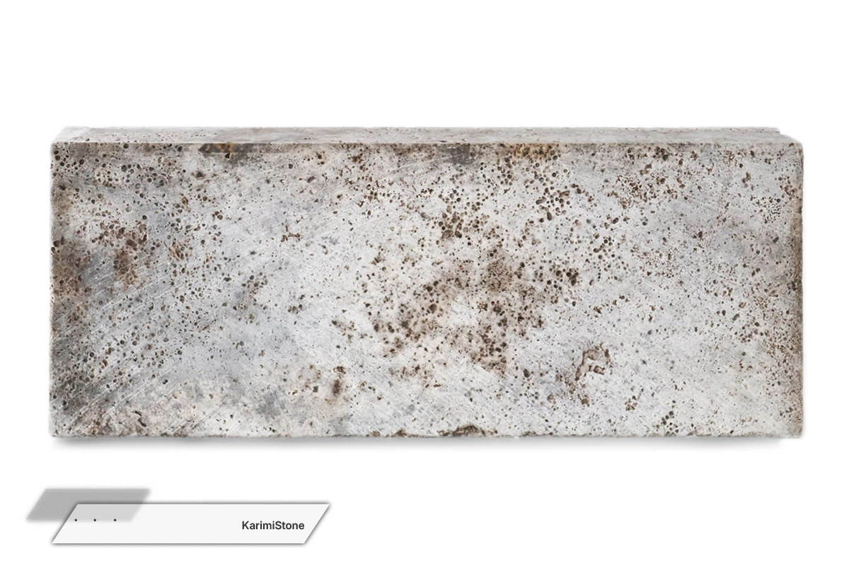 Travertine Silver Cross-cut Saw-cut 1200.800 — 09