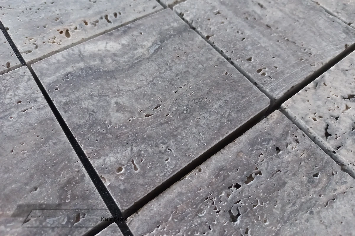 Travertine Silver Vein-cut Honed 1200.800 – 010