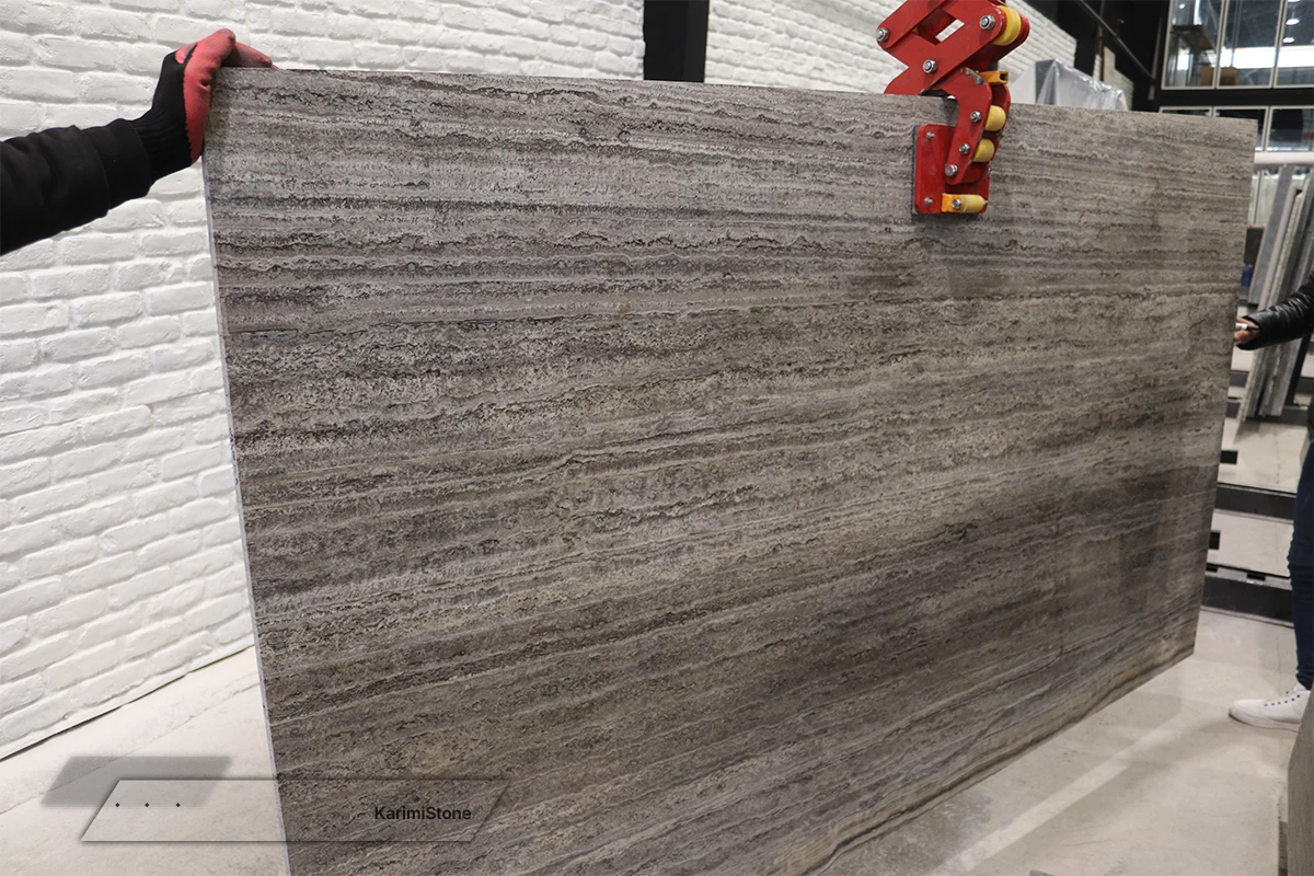 Travertine Silver Vein-cut Honed 1200.800 – 011