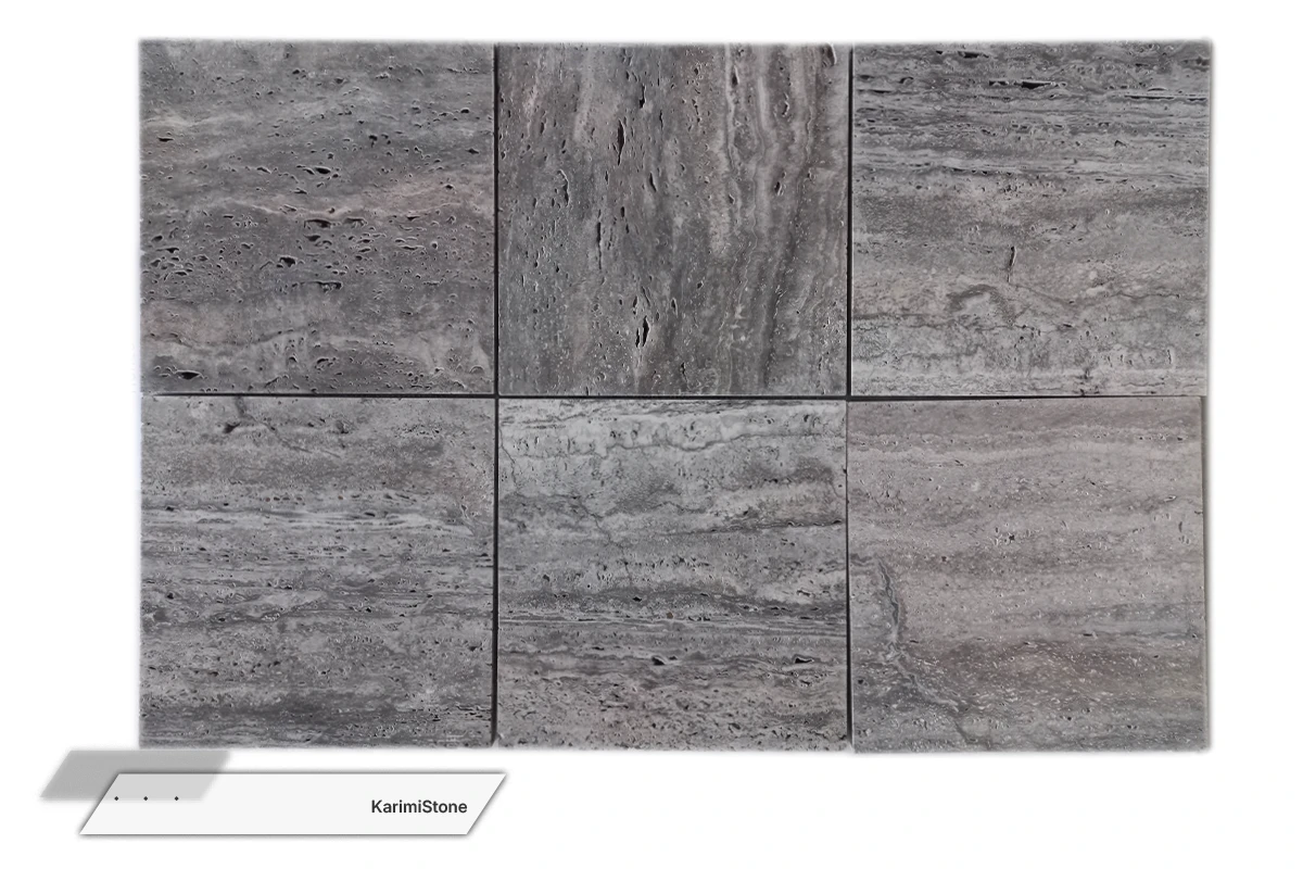 Travertine Silver Vein-cut Honed 1200.800 – 02