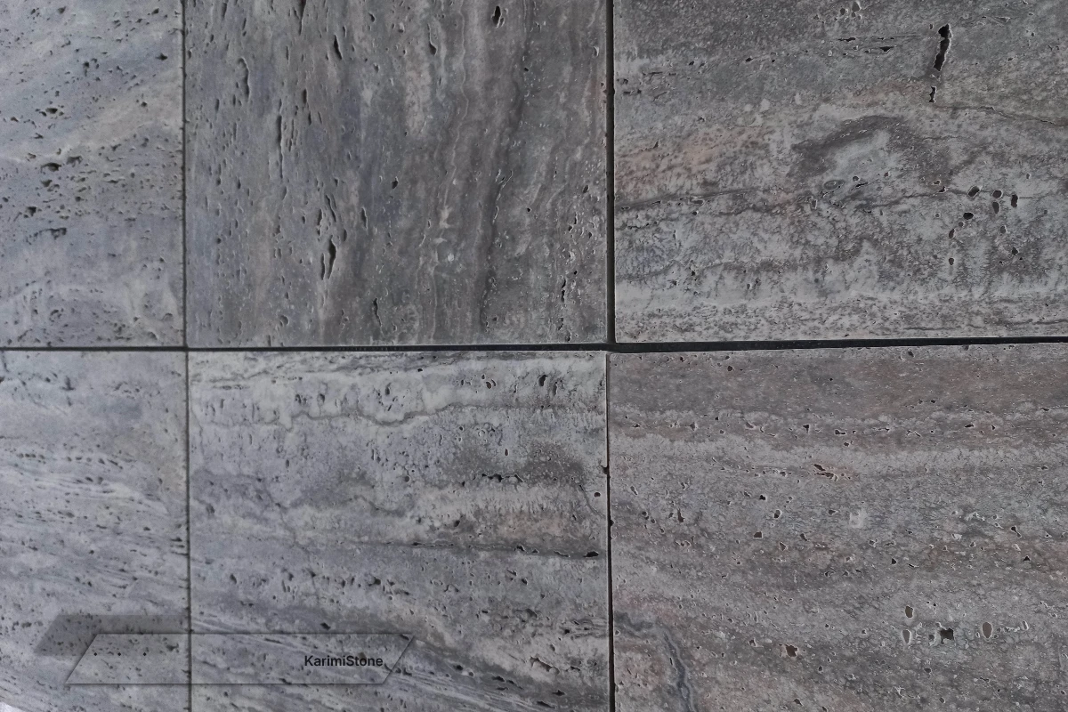 Travertine Silver Vein-cut Honed 1200.800 – 03