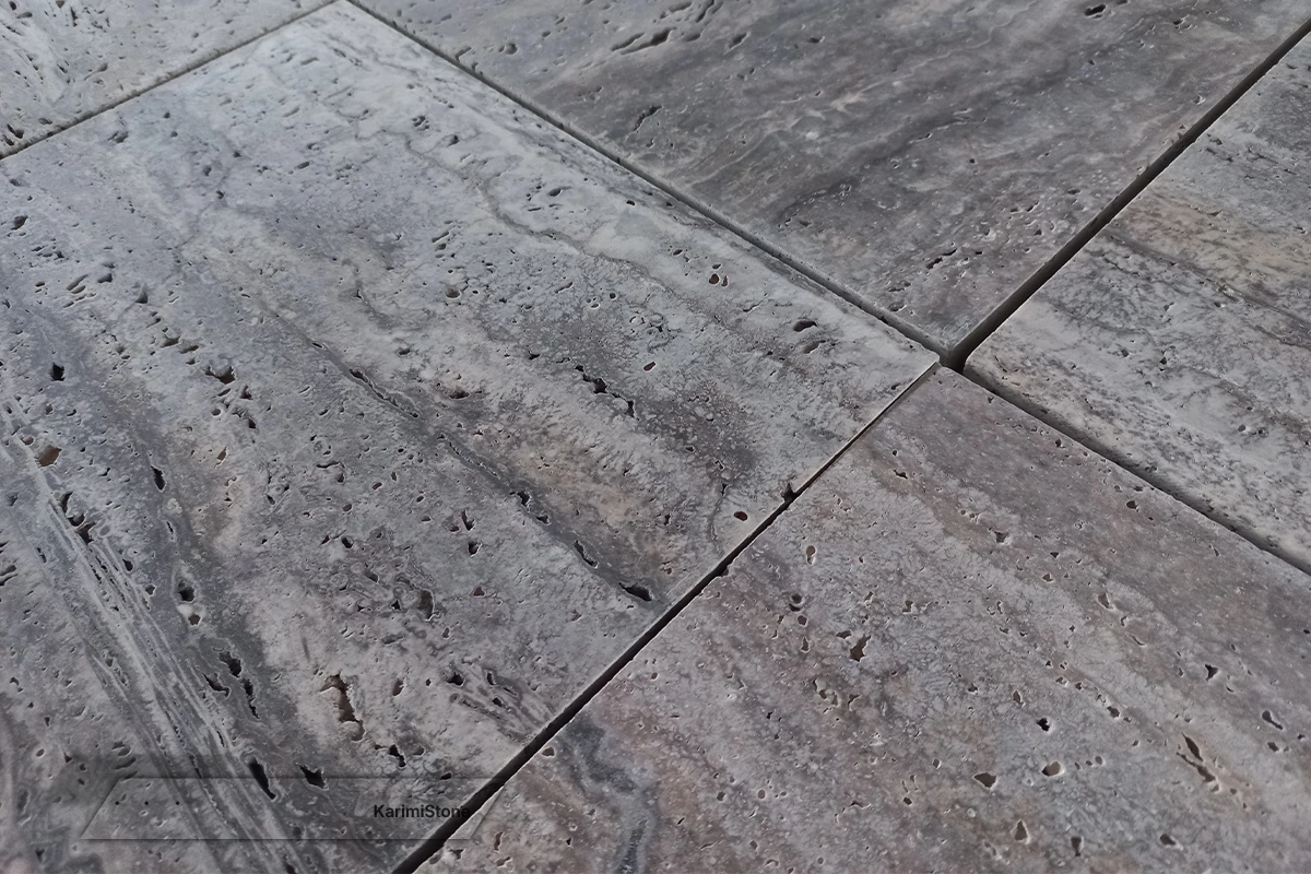 Travertine Silver Vein-cut Honed 1200.800 – 04