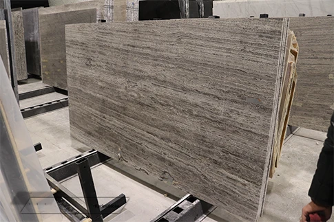 Silver Travertine Honed