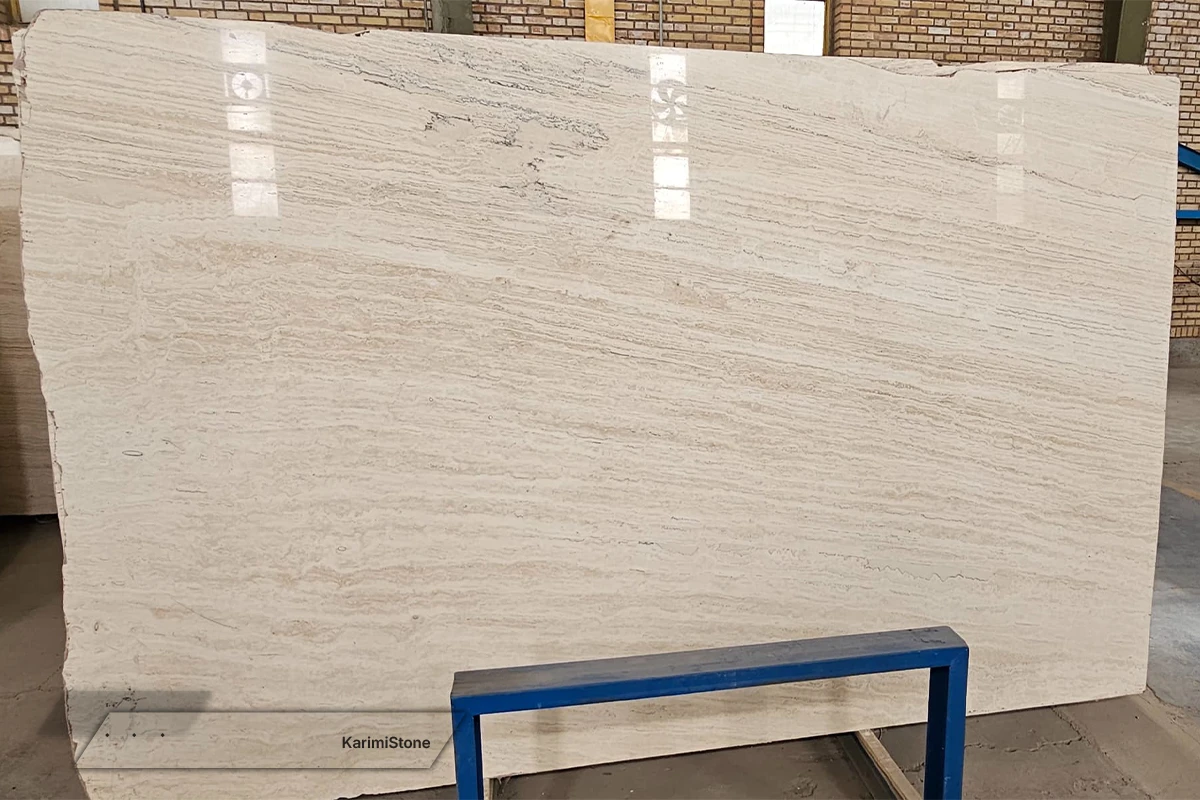 Travertine White Vein-cut Polished 1200.800 – 02