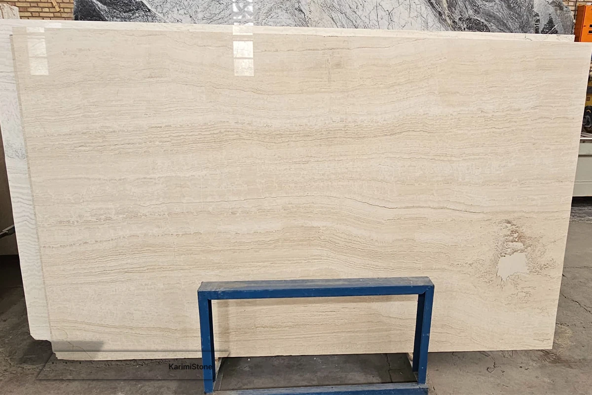 Travertine White Vein-cut Polished 1200.800 – 05