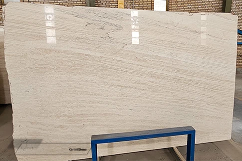 White Travertine Polished