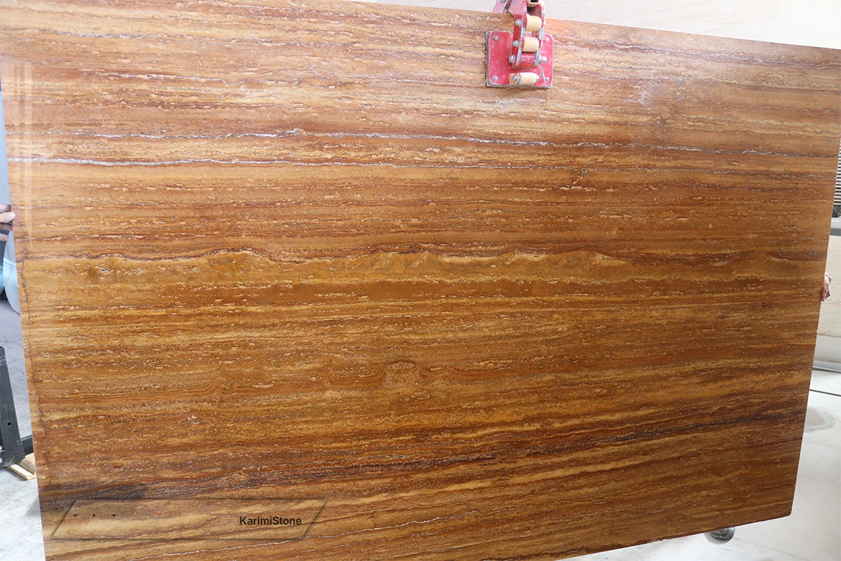 Travertine Yellow Vein-cut Polished 1200.800 — 04