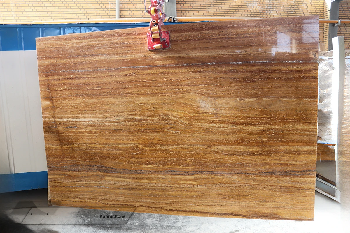 Yellow Travertine Polished