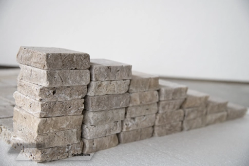 Beige Travertine Honed & Split-Edge