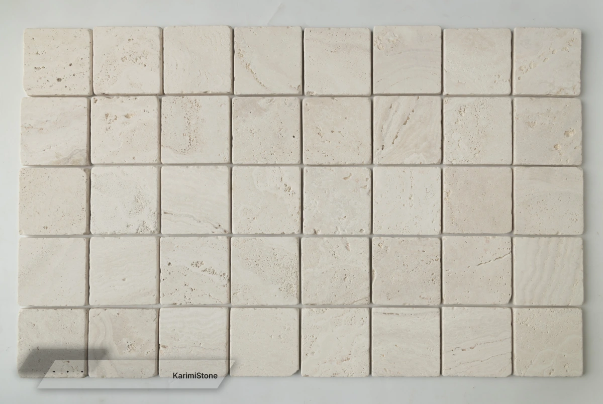 white travertine 10.10 tumble 8